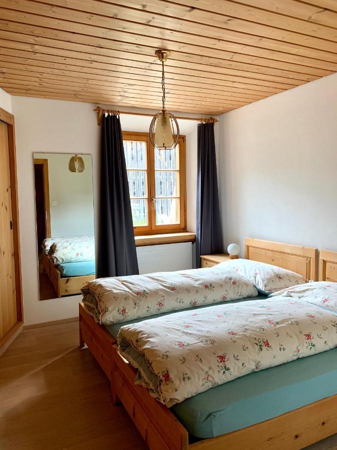 Chasa Nogler - Ferienwohnung Ramosch Exterior foto