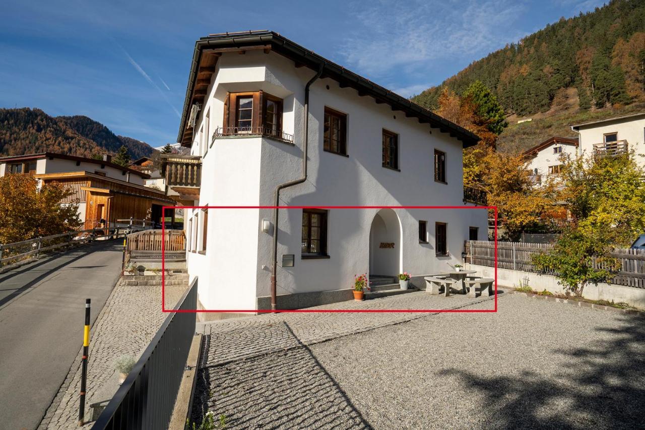 Chasa Nogler - Ferienwohnung Ramosch Exterior foto